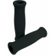 Puños de espuma Baja — manillares 22 mm (7/8"), extremos cerrados, negro