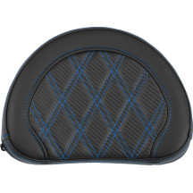 Contoured Sissy Bar Pad — 25.5 cm (10"), 51 mm (2"), Black