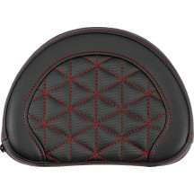 Contoured Sissy Bar Pad — 20.5 cm (8") height, 51 mm (2") thickness, 25.5 cm (10") width