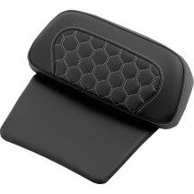Chopped Tour Pak Backrest Pads — 14" H, 8" thick, Black