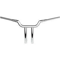 Valley T-Bar — 38 mm (1-1/2") de diámetro, 30,5 cm (12") de altura, acabado cromado