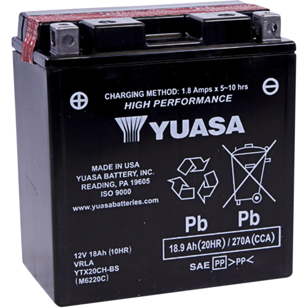 High Performance AGM Maintenance-Free Battery — 12V, 18Ah, 270A CCA