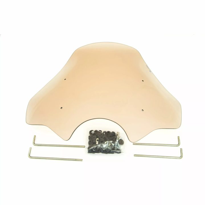Windshield — High Protection, 51 cm (20") , Light Brown