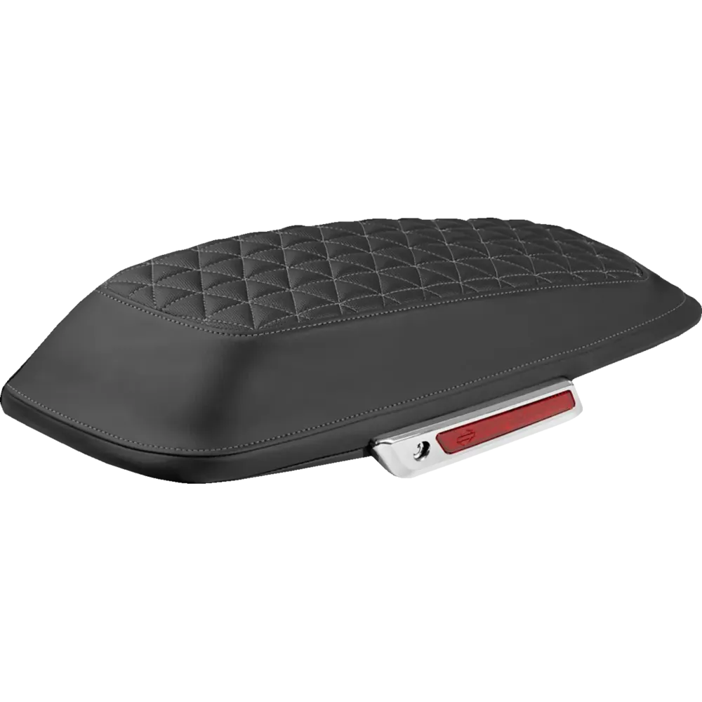 Cubiertas para tapas de alforjas Tri-Gripper — Longitud 66 cm, Ancho 28 cm, Altura 76.2 mm, Negro