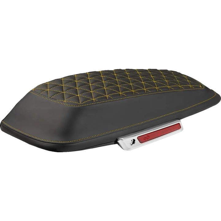 Cubiertas Tri-Gripper para tapas de alforjas — Negro, par, 66 cm × 28 cm × 76,2 mm
