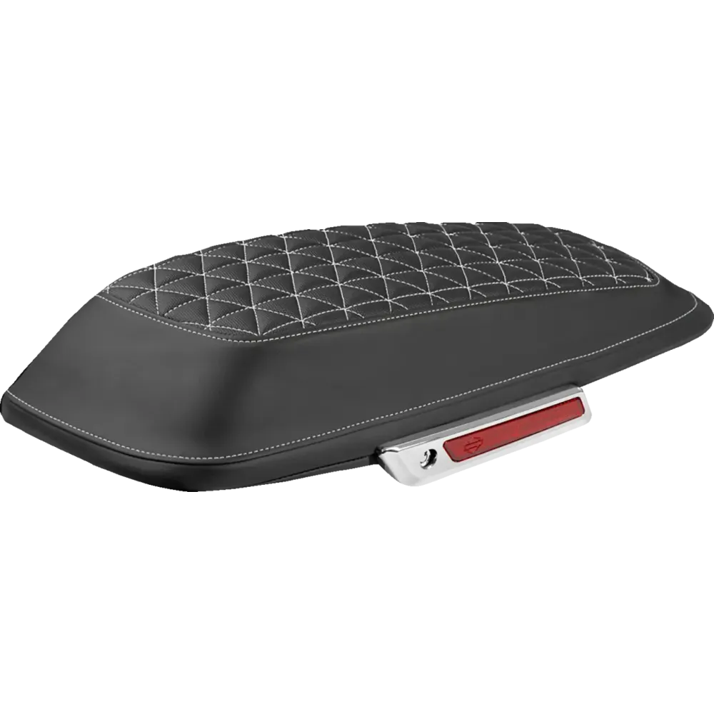 Cubiertas de tapa para alforjas Tri-Gripper — Negro, Par, 66 cm (26\") × 28 cm (11\") × 76,2 mm (3\")