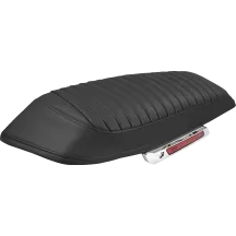 Cubiertas para tapas de alforjas — Compatible con Roadsofa, Step-Up, 66 cm × 28 cm × 76,2 mm, negro