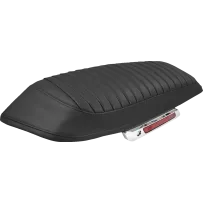 Cubiertas para tapas de alforjas — Compatible con Roadsofa, Step-Up, 66 cm × 28 cm × 76,2 mm, negro