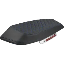 Cubiertas para tapas de alforjas — Par, 66 cm largo × 28 cm ancho × 3 in alto, Negro