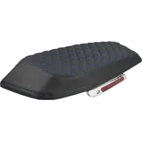 Cubiertas para tapas de alforjas — Par, 66 cm largo × 28 cm ancho × 3 in alto, Negro