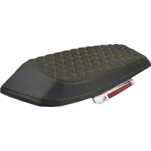Cubiertas para tapas de alforjas — Roadsofa™ y Step-Up, Negro, 66 cm × 28 cm × 76,2 mm