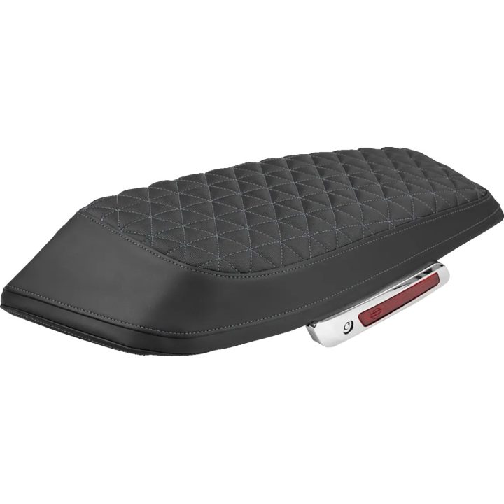 Cubiertas para tapas de alforjas — 66 cm × 28 cm × 76,2 mm, Negro