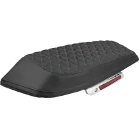 Cubiertas para tapas de alforjas — 66 cm × 28 cm × 76,2 mm, Negro