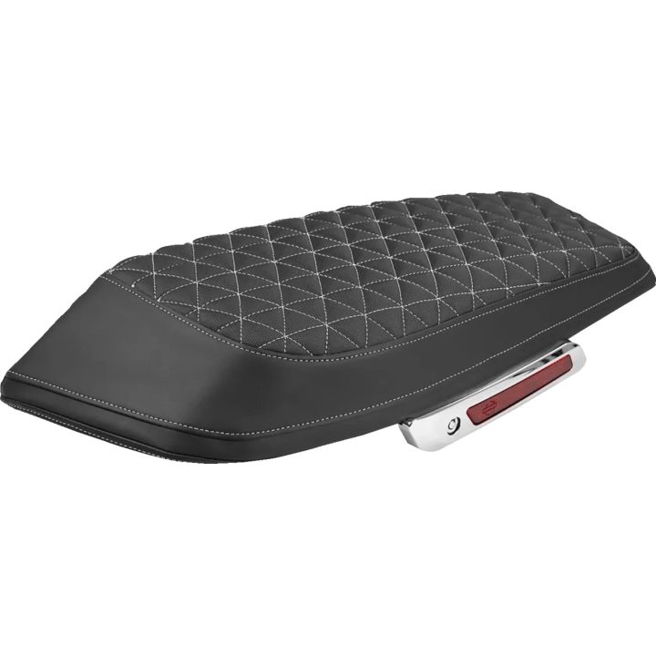 Cubiertas para tapas de alforjas — 66 cm × 28 cm × 76.2 mm, compatible con Roadsofa y Step-Up, Negro