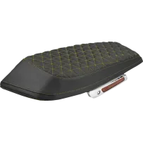 Cubiertas para tapas de alforjas — 66 cm × 28 cm, 76.2 mm (3"), RoadSofa, Step-Up, Negro