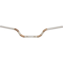 Moto Handlebar — 76 cm (30") width, 12.5 cm (5") rise, 25.4 mm (1") clamp, Silver