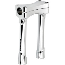 Murdock O/S Elevadores — abrazadera 1-1/8", elevación 8", cromo