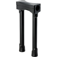 Murdock O/S Elevadores — abrazadera 1-1/8", elevación 10", negro satinado