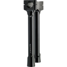 Murdock O/S Elevadores — abrazadera 1-1/8", elevación 10", negro satinado