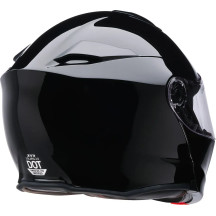Solaris 2.0 Solid Modular Helmet — 4XL, Black