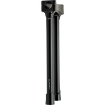 Murdock O/S Elevadores de manillar — abrazadera 1-1/8", elevación 14", negro satinado