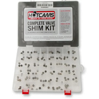 Complete Valve Shim Kit — 1.20–3.50 mm valve shims, 7.48 mm OD