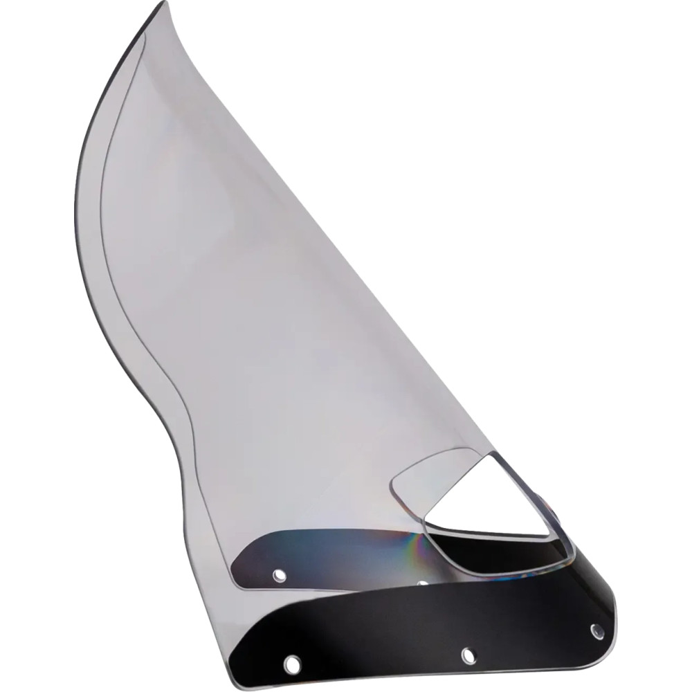 Flare® Windshield for Road Warrior Fairing — 38 cm (15"), Clear