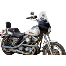 Flare® Windshield for Road Warrior Fairing — 38 cm (15"), Clear