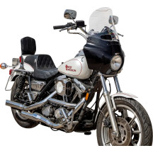 Flare® Windshield for Road Warrior Fairing — 38 cm (15"), Clear