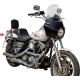 Flare® Windshield for Road Warrior Fairing — 38 cm (15"), Clear