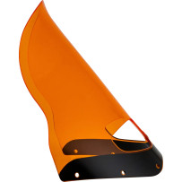 Kolor Flare® Windshield for Road Warrior Fairing — 38 cm, Orange