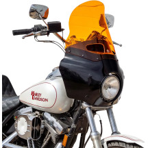 Kolor Flare® Windshield for Road Warrior Fairing — 38 cm, Orange