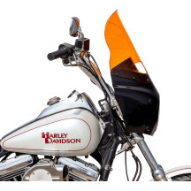 Kolor Flare® Windshield for Road Warrior Fairing — 38 cm, Orange