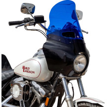 Kolor Flare® Windshield for Road Warrior Fairing — Blue, 38 cm (15")