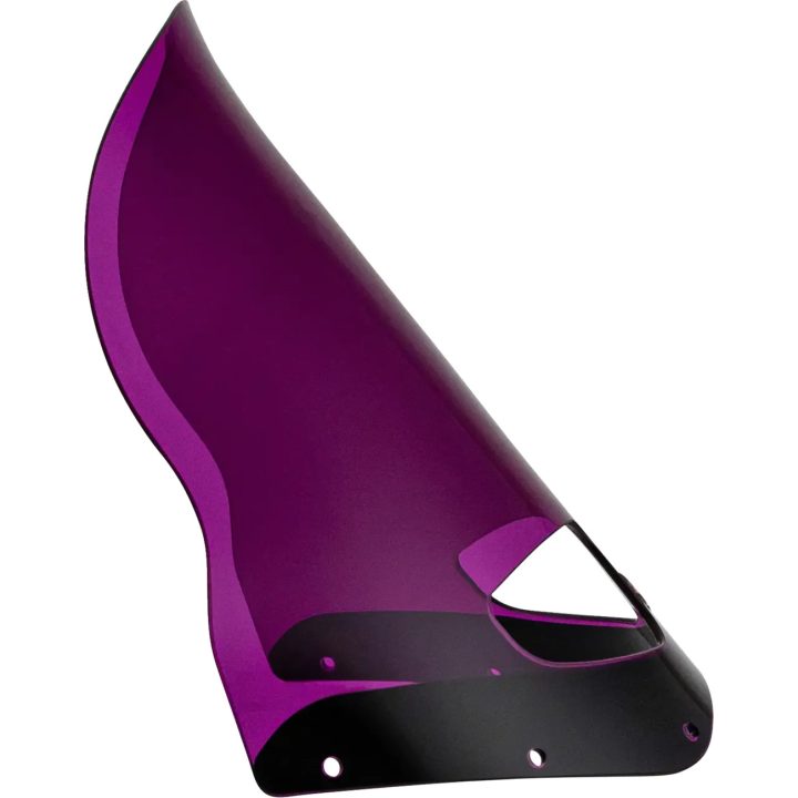 Kolor Flare® Windshield for Road Warrior Fairing — 38 cm, Purple