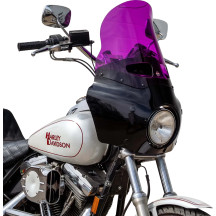 Kolor Flare® Windshield for Road Warrior Fairing — 38 cm, Purple