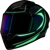 Casco Talon Nighthawk — M, Gloss, Gray/Black/White