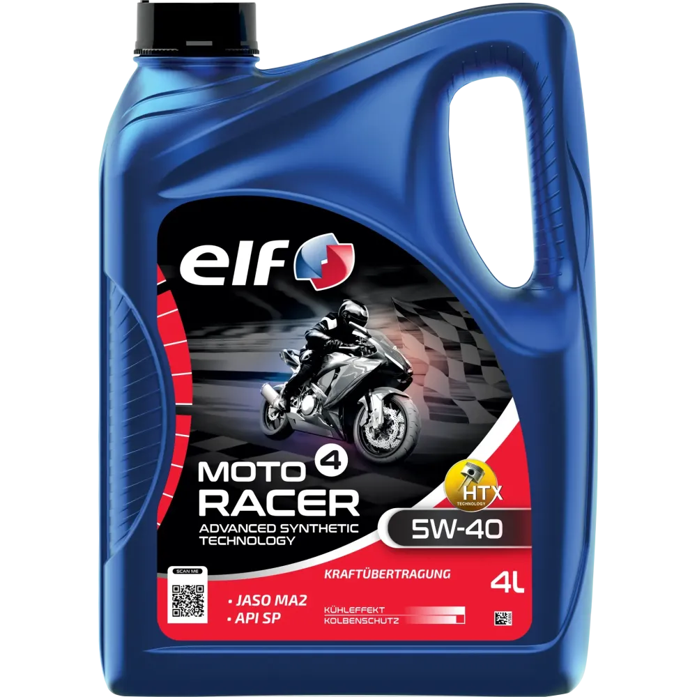 Moto 4 Racer 5W-40 ADV SYN Oil — 5W-40, 4 L