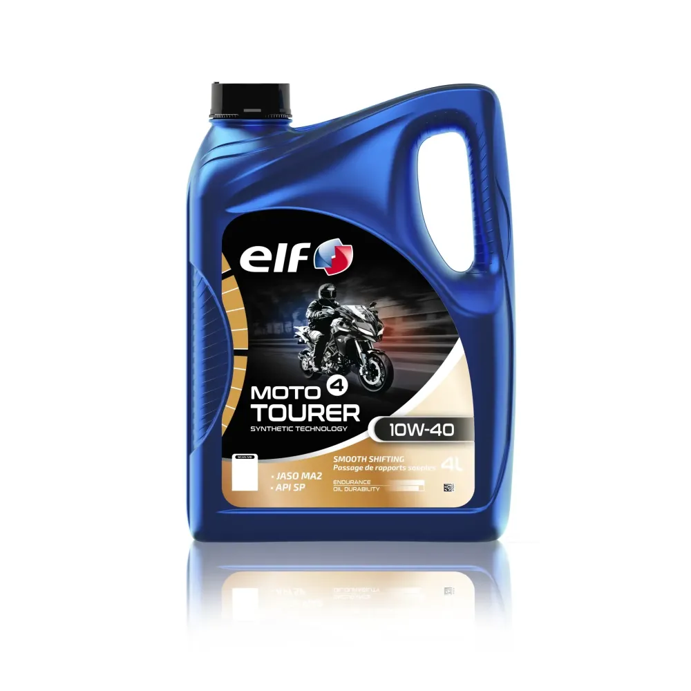 Moto 4 Tourer 10W-40 SYN TECH Oil — 4 L (1.05 US gal.)