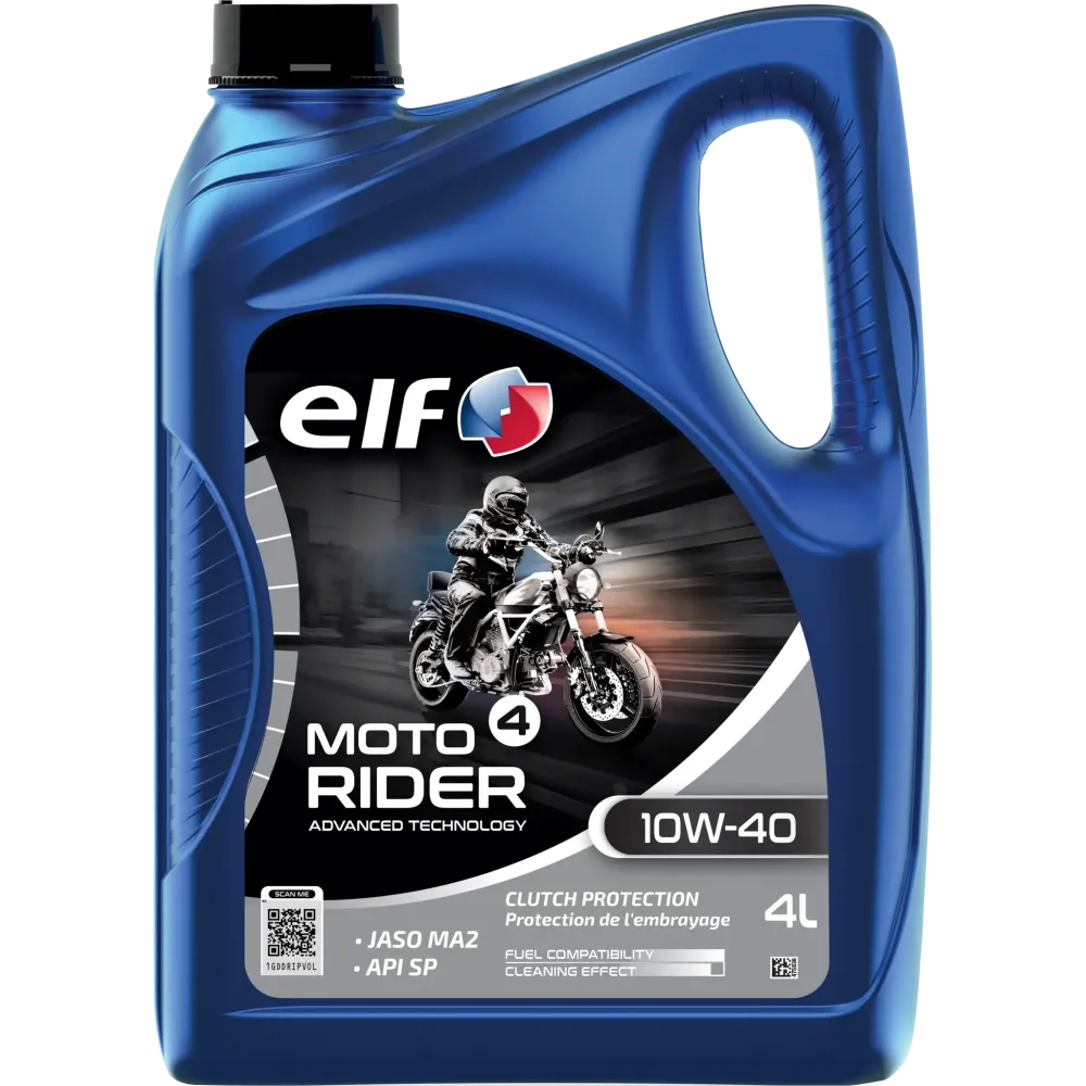 Moto 4 Rider 10W-40 ADV TECH Oil — 10W-40, 4 L