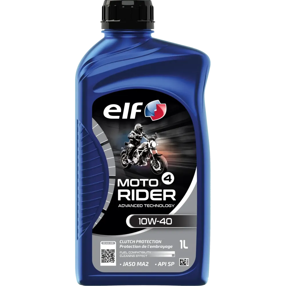 Moto 4 Rider 10W-40 ADV TECH Oil — 1 L, JASO MA2