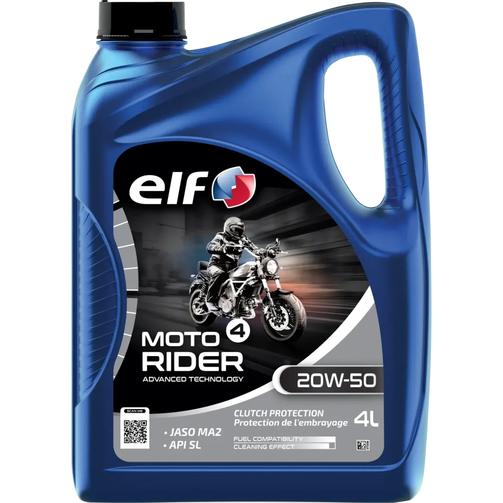 Moto 4 Rider 20W-50 ADV TECH Oil — 4 L (1.05 US gal)