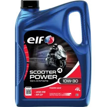 Scooter 4 Power 10W-30 SYN Oil — 4 L, 4-stroke