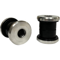 Polyurethane Riser Bushing Kit — Silver