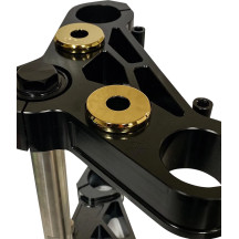 Polyurethane Riser Bushing Kit — Gold gloss