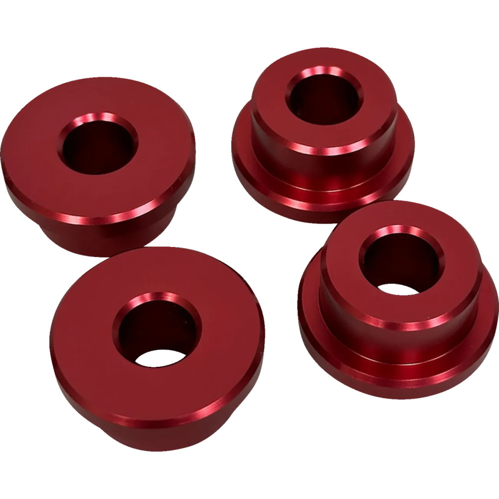 Solid Riser Bushing Kit — Red, gloss