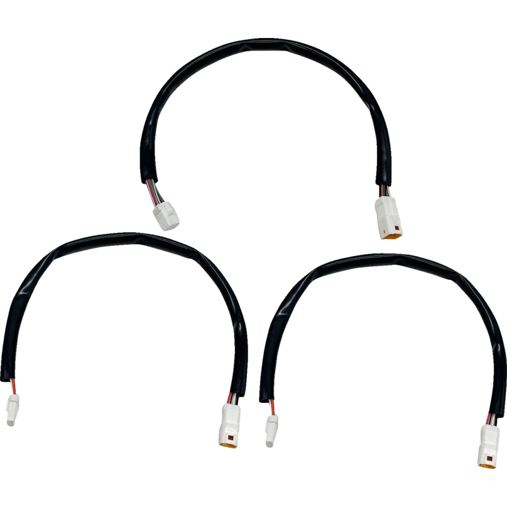 Handlebar Wire Harness Extension — 14" (35.5 cm), Harley-Davidson®, Black