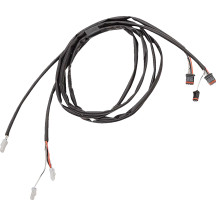 Arnés de cable para manillar — 48" (122 cm), Negro, para Harley-Davidson®