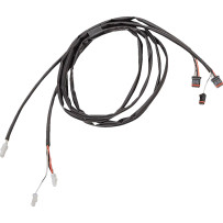 Handlebar Wire Harness — 48" (122 cm), Black, for Harley-Davidson®