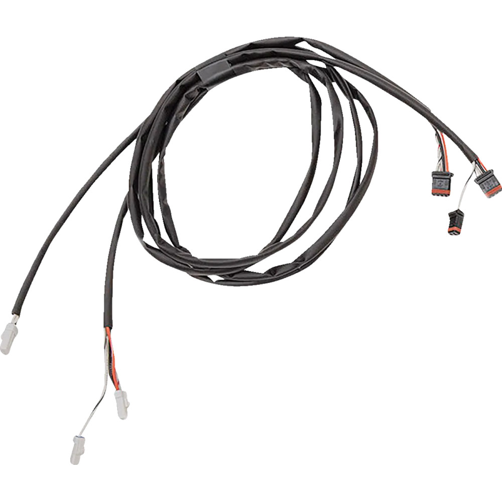 Arnés de cable para manillar — 48" (122 cm), Negro, para Harley-Davidson®